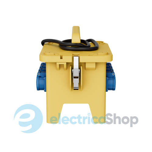 Комбинированный блок EverGUM 306x288x230 мм. желтый, кабель 2 метра, MENNEKES 70438
