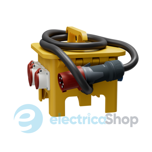 Комбінований блок EverGUM 360x340x330 мм. жовтий, 3 метри кабель, MENNEKES 70442
