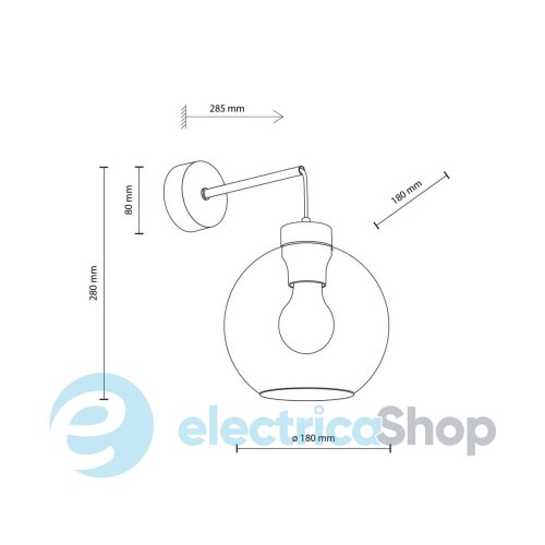 Бра TK-Lighting CUBUS (10245)
