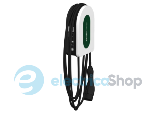 Зарядна станція Charge 1ф. 7,4кВт (32А) з вбудованим T2 кабелем 7 метрів, (Schneider Electric EVH5A07N2C7)