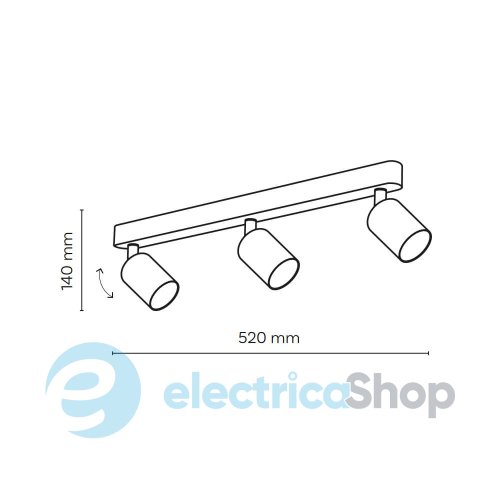 Світильник-спот TK-Lighting LIVIA MINT 3 10236