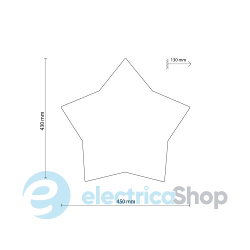 Настенный светильник TK-Lighting STAR GRAY 6972