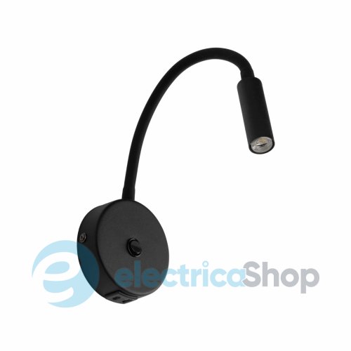 Настінний світильникTK-Lighting LAGOS BLACK USB 10200