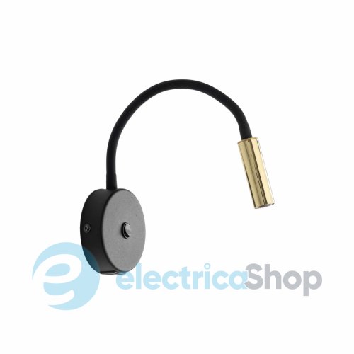 Настінний світильникTK-Lighting LAGOS BLACK/GOLD USB 10201