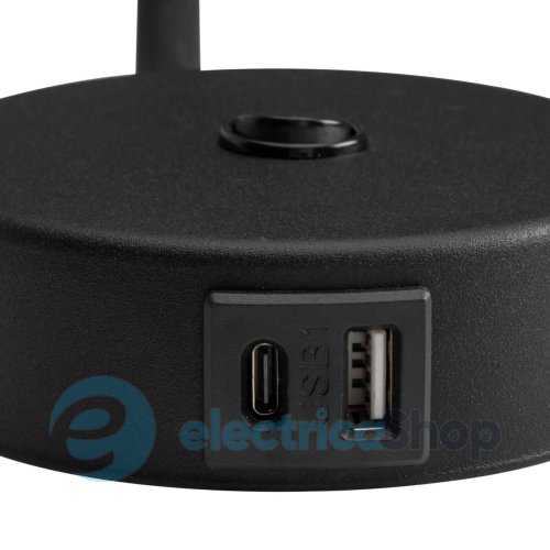 Настінний світильникTK-Lighting LAGOS BLACK/GOLD USB 10201