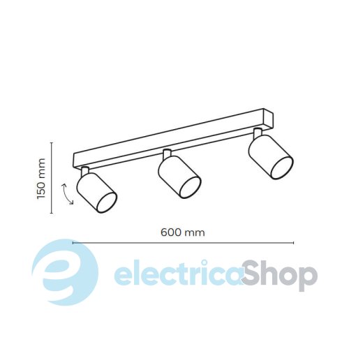 Світильник-спот TK-Lighting Top BROWN 6181