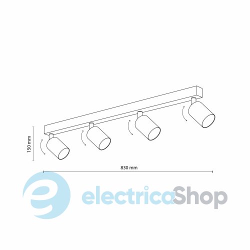 Светильник-спот TK-Lighting Top WHITE 6874