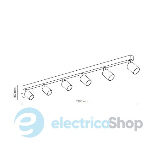 Світильник-спот TK-Lighting Top BLACK 6178