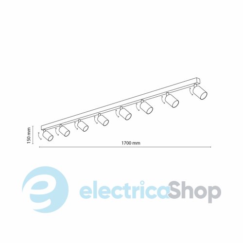 Светильник-спот TK-Lighting Top BLACK 6179