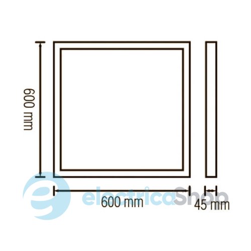 Рамка накладна для панелі Horoz Electric Galaksi Frame-6060 111-002-0005-010
