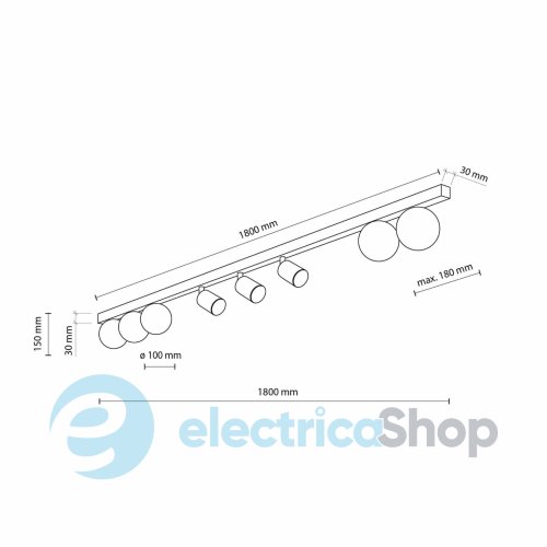 Светильник-спот TK-Lighting VOX 10004