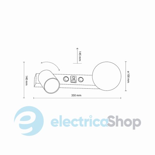 Светильник TK-Lighting VOX USB 10152