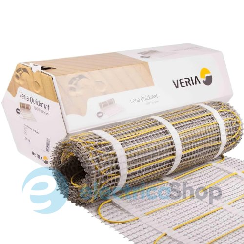 Мат для теплого пола Veria Quickmat 150, 1800 Вт, 12m², (0,5 x 24м) 189B0184