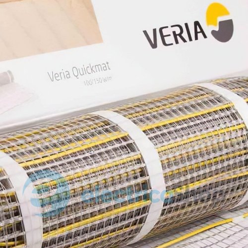 Мат для теплого пола Veria Quickmat 150, 1800 Вт, 12m², (0,5 x 24м) 189B0184