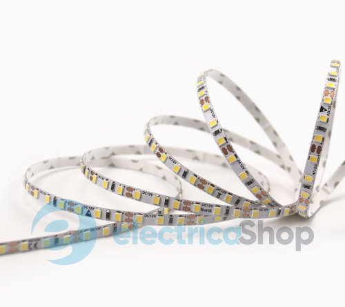 Лента cветодиодная 120 Led/m 4000K 12V, 9.6Вт, IP20 CRI80 RISHANG 2835-120-IP20-NW-8-12 RV08C0TA-A (19547) нейтральный свет