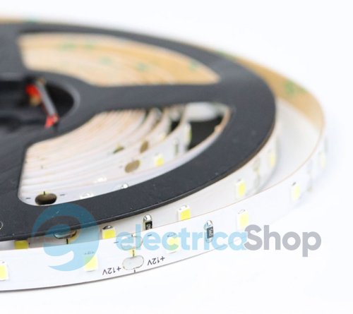 Стрічка світлодіодна 60 Led/m Blue 12V, 5.5Вт, IP33 CRI80 e-pcb RISHANG 2835-60-IP33-B-8-12 RN0860TA-B(9012) синє світло