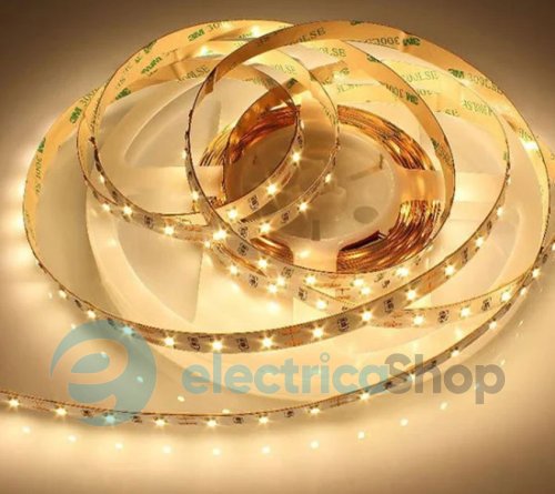 Стрічка світлодіодна 60 Led/m 3000K 12V, 5.5Вт, IP33 CRI80 e-pcb RISHANG 2835-60-IP33-WW-8-12 RN0860TA-B (19163) тепле світло