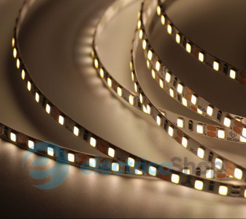 Стрічка світлодіодна 120 Led/m 6500K 24V, 9.6Вт, IP20 CRI80 RISHANG 2835-120-IP20-CWd-8-24 RV08C0TC-A (19544) холодне світло