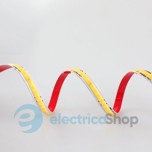 Стрічка світлодіодна 480 Led/m 4000K 24V, 12Вт/м., IP20 CRI90 RISHANG COB-480-IP20-NW-10-24 RM0012EC-A-L-T (19919) нейтральне світло