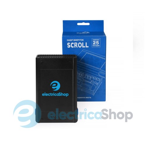 Набір інструментів 'Scroll' 25шт. лого ElectricaShop (не для продажу)