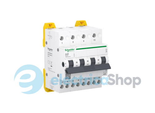 Перемикач 3-х позиційний iSSW Acti9 4P 40 A I-O-II (Schneider Electric A9SCO440)