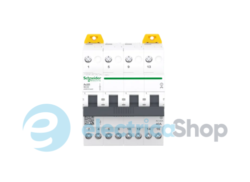 Перемикач 3-х позиційний iSSW Acti9 4P 40 A I-O-II (Schneider Electric A9SCO440)