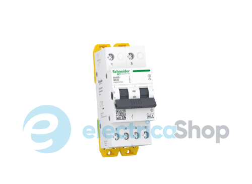 Переключатель 3-х позиционный (I-0-II) iSSW Acti9, 2-п., 25 A, 400/415V, Schneider Electric A9SCO225