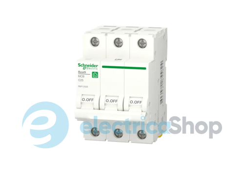 Автоматичний вимикач 3P, 50 A, C, 6kA Schneider Electric Resi9