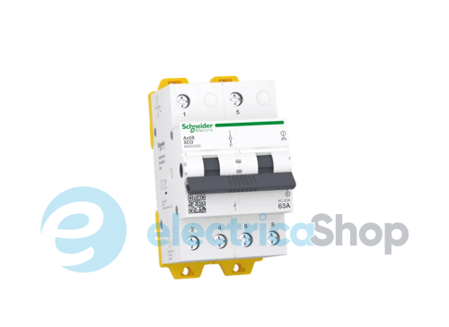 Переключатель 3-х позиционный (I-0-II) iSSW Acti9, 2-п., 63 A, 400/415V, Schneider Electric A9SCO263