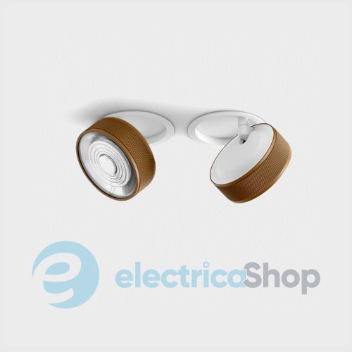 Встраиваемый светильник LTX SOL IN MINI 3000К 7W (01.7526.7.930.WH+SOL M RING GRAIN COFFEE)