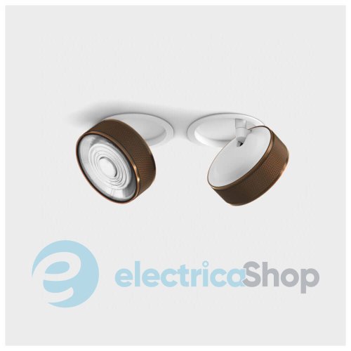 Встраиваемый светильник LTX SOL IN MINI 3000К 7W (01.7526.7.930.WH+SOL M RING GRAIN COPPER)