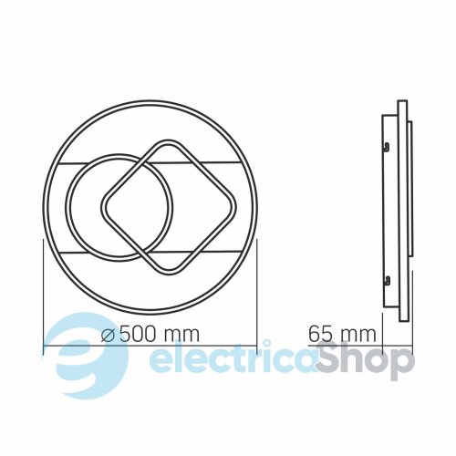 Стельовий світильник VIDEX DECORA 50W VL-CLD-999-TT (28272)