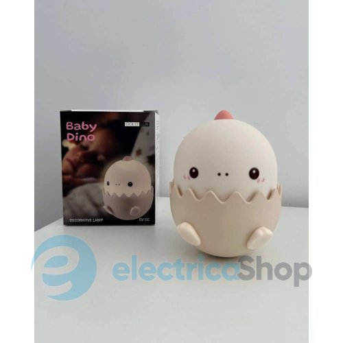 Настольная лампа Goldlux Baby Dino LED 0,75W RGB USB IP20 326973