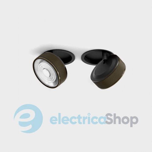 Встраиваемый светильник LTX SOL IN MINI 3000К 7W (01.7526.7.930.BK+SOL M RING GRAIN BRONZE)