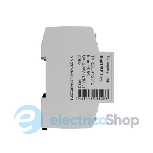 Терморегулятор ТК-6 DigiTOP -50…+125°С, DIN, 230V/16А