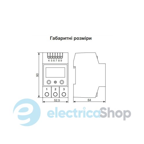 Терморегулятор ТК-4K DigiTOP 0…+999°С, DIN, 230V/16А