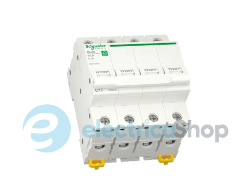 Автоматичний вимикач 4P, 50 A, C, 6kA Schneider Electric Resi9