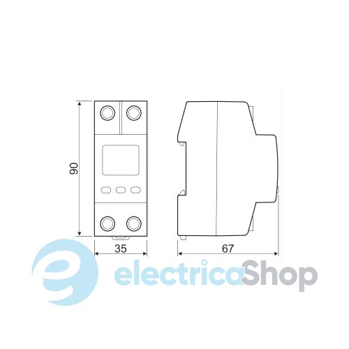 Ограничитель мощности 1ф. 7кВт DigiTOP ОМ-7 M2R