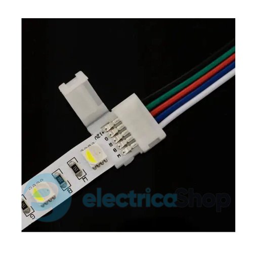Коннектор для светодиодных лент BIOM SC-21-SW-12-5 10mm RGBW joint wire (провод-зажим)