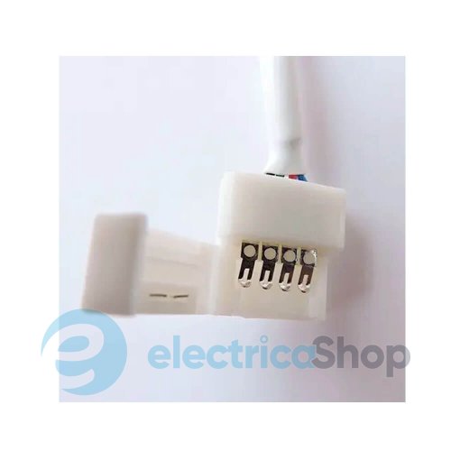 Коннектор для светодиодных лент BIOM SC-10-SWC- 10mm RGB joint joint-F wire (зажим-провод-зажим папа)