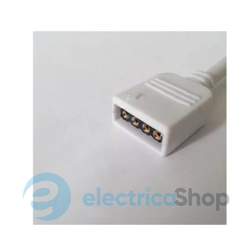 Коннектор для светодиодных лент BIOM SC-10-SWC- 10mm RGB joint joint-F wire (зажим-провод-зажим папа)
