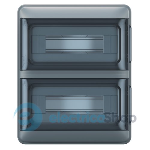 Щиток распределительный IP65 2 ряда х 12 модулей, Plexo S Legrand 601894, пластиковый, с клеммами N+Pe