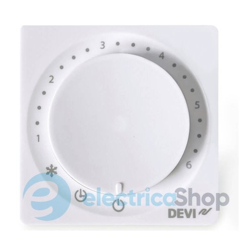 Терморегулятор для теплого пола Devi DEVIreg™ 140F1160 Basic Bluetooth, белый