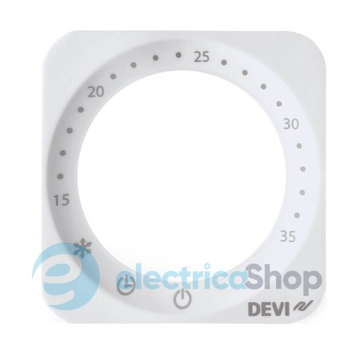 Терморегулятор для теплого пола Devi DEVIreg™ 140F1160 Basic Bluetooth, белый
