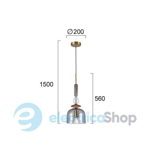 Люстра Viokef GLORIAL 4312100