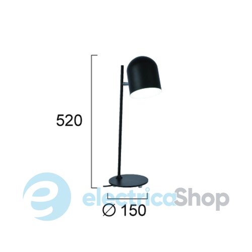 Настольная лампа Viokef Black Lina 4312501