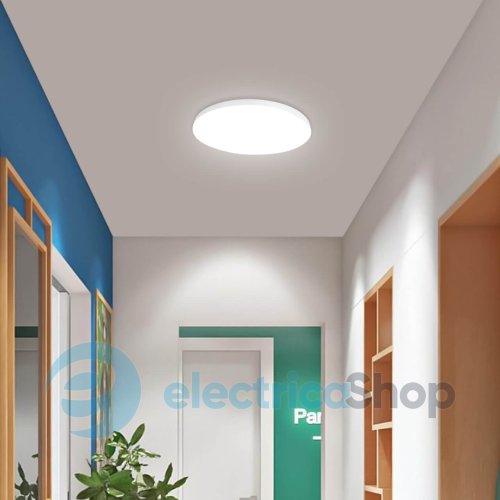 Світлодіодний світильник Eurolamp накладний матовий Milky T22 13W 4000K LED-NLR-13W-T22