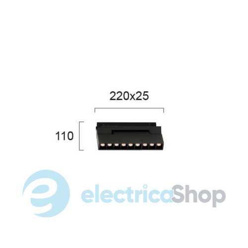 Магнитный трековый светильник Viokef Magnetic Linear Antiglare Adjustable L:220 4244405