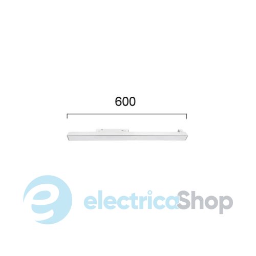 Магнитный трековый светильник Viokef Magnetic Linear (ON-OFF) L:600 3000K 4244304S