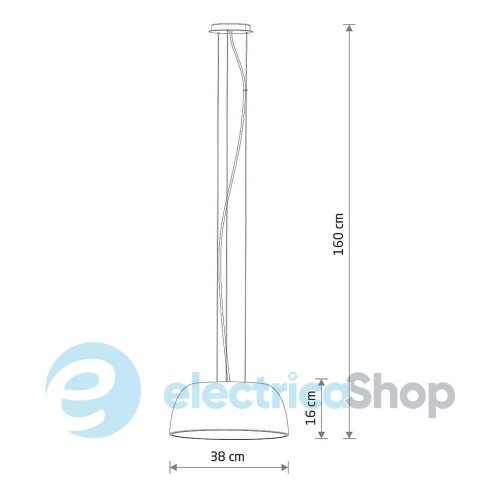Люстра Nowodvorski Satellite S 25W Umbra Gray (11227)